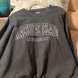 Mackinac island Michigan Crewneck sweatshirt